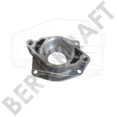 BK8501972, Опорный фланец+болты подшипника коленчатого вала компрессора — Bergkraft