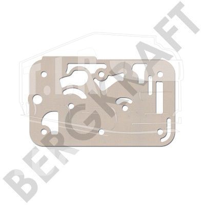 BK8501340, Плата охлаждающая компрессора — Bergkraft