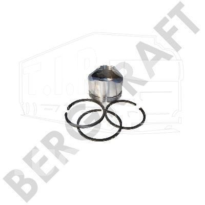 BK8501840, Поршнекомплект компрессора D=80.0mm 0.75 — Bergkraft
