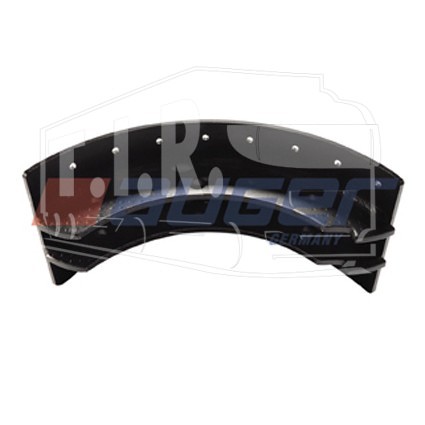 AUG65334, Brake Shoe, Brake Drum , Unlined, Thin 5 mm, Left — Auger