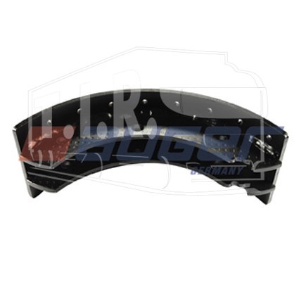 AUG65340, Brake Shoe, Brake Drum , Unlined, Thick 8 mm, Left — Auger