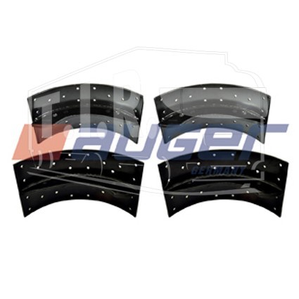 AUG65342, Brake Shoe Kit, Brake Drum , Unlined — Auger
