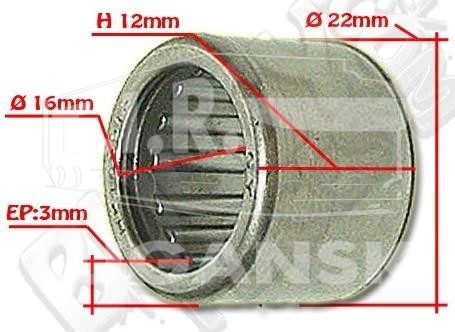 0109818010, Подшипник КПП — Mercedes Benz