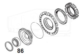 98530080, Подшипник КПП — Euroricambi