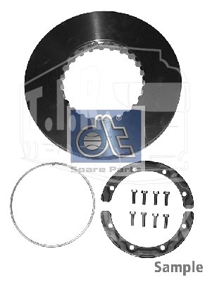 2.40552, Диск тормозной 370mm — Diesel Technic