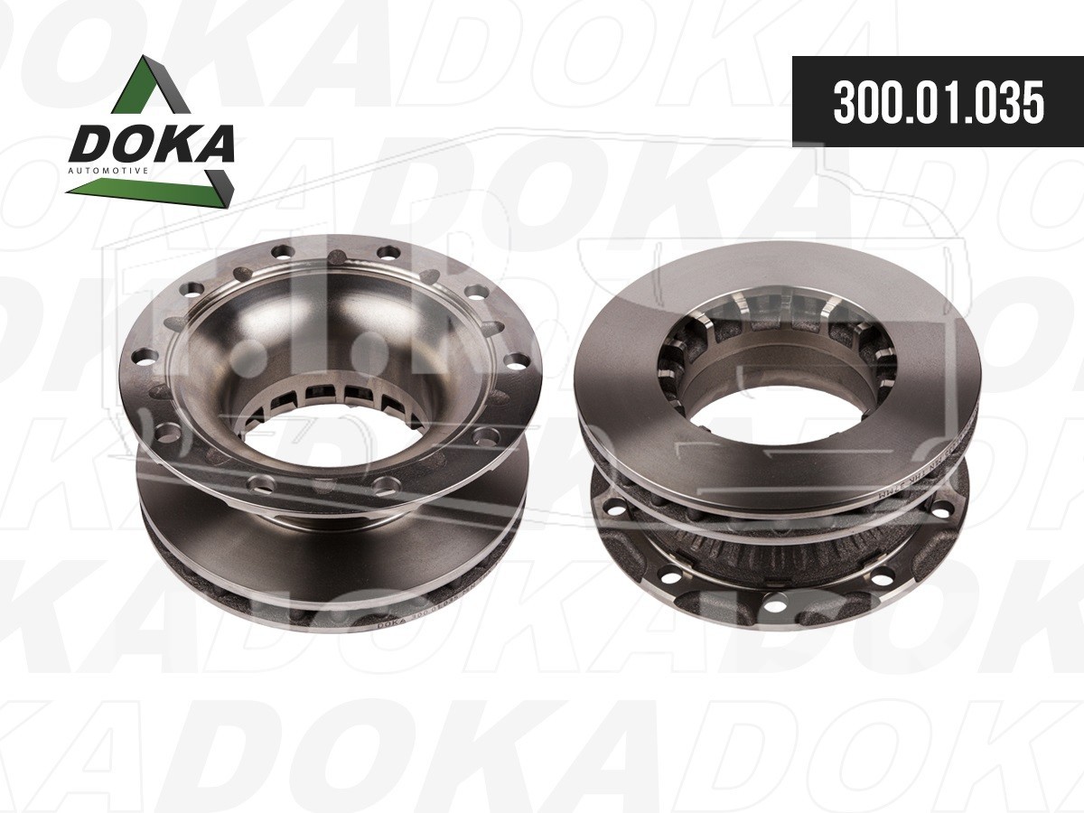 300.01.035, Диск тормозной 377*45*159.5 — DOKA