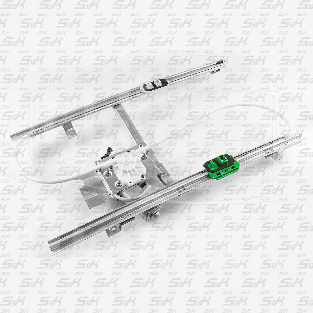 SK-4430016-01, Стеклоподъемник электрический правый с мотором — S&K GMBH