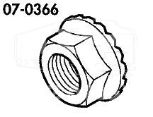 06112512005, Гайка М14*1.5 /19 кардана флянцевая — MAN