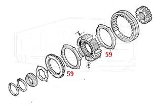 88530004, Кольцо синхронизатора — Euroricambi