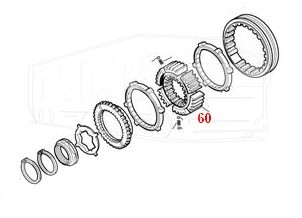 88530010, Ступица синхронизатора — Euroricambi