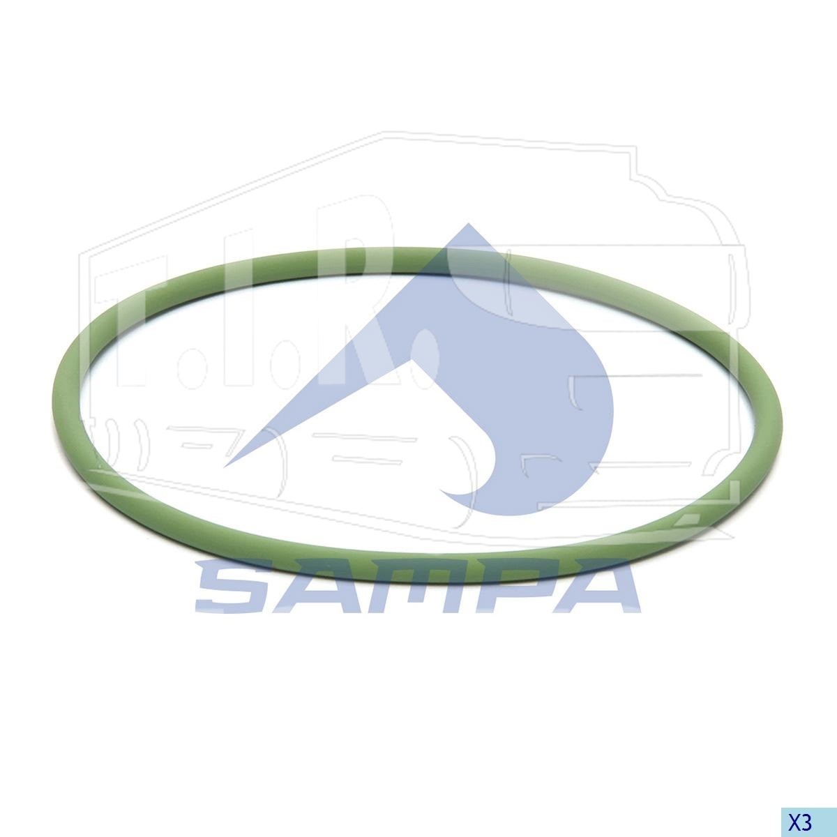 115.983, Кольцо КПП уплотнительное 69,5*3*75,5 — Sampa