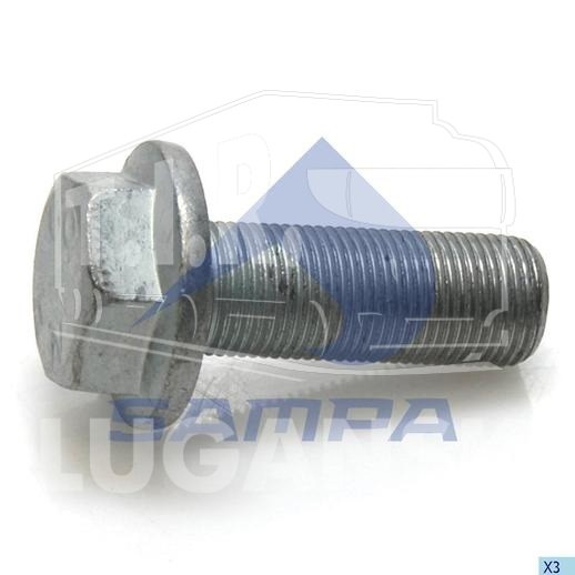 102.522, Болт М18*1.5*50 (10.9) реактивной тяги — Sampa