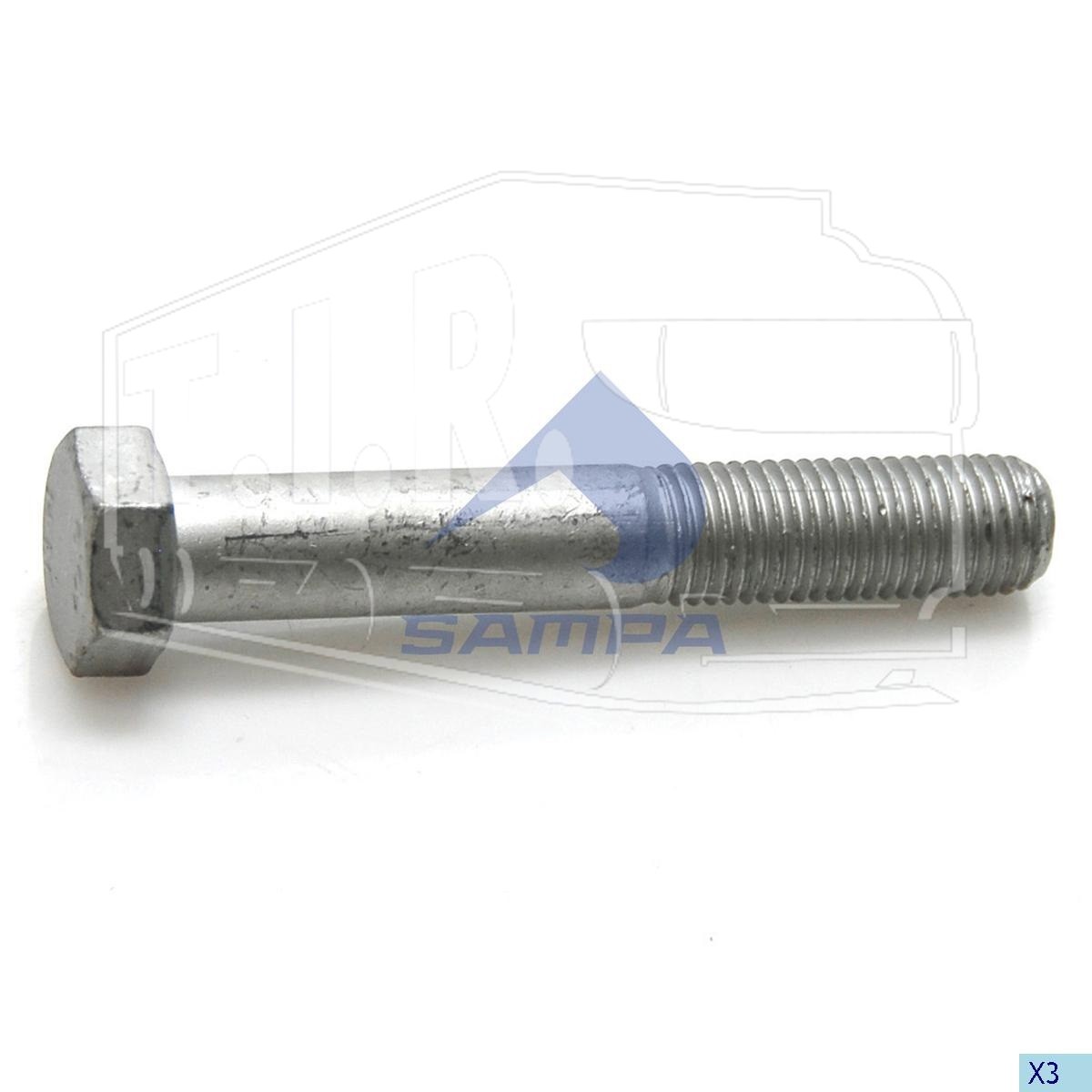 102.154/1, Болт М16*2*100 — Sampa