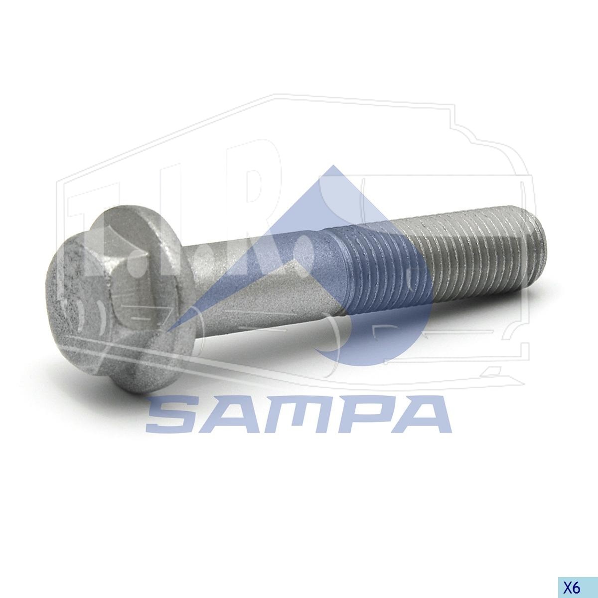 020.152, Болт М14*1.5*70 (10.9) кардана — Sampa