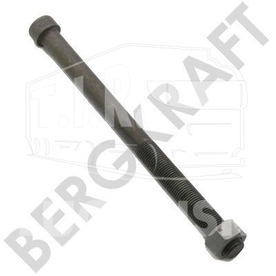 BK6120236, Болт стяжной рессорный центр — Bergkraft