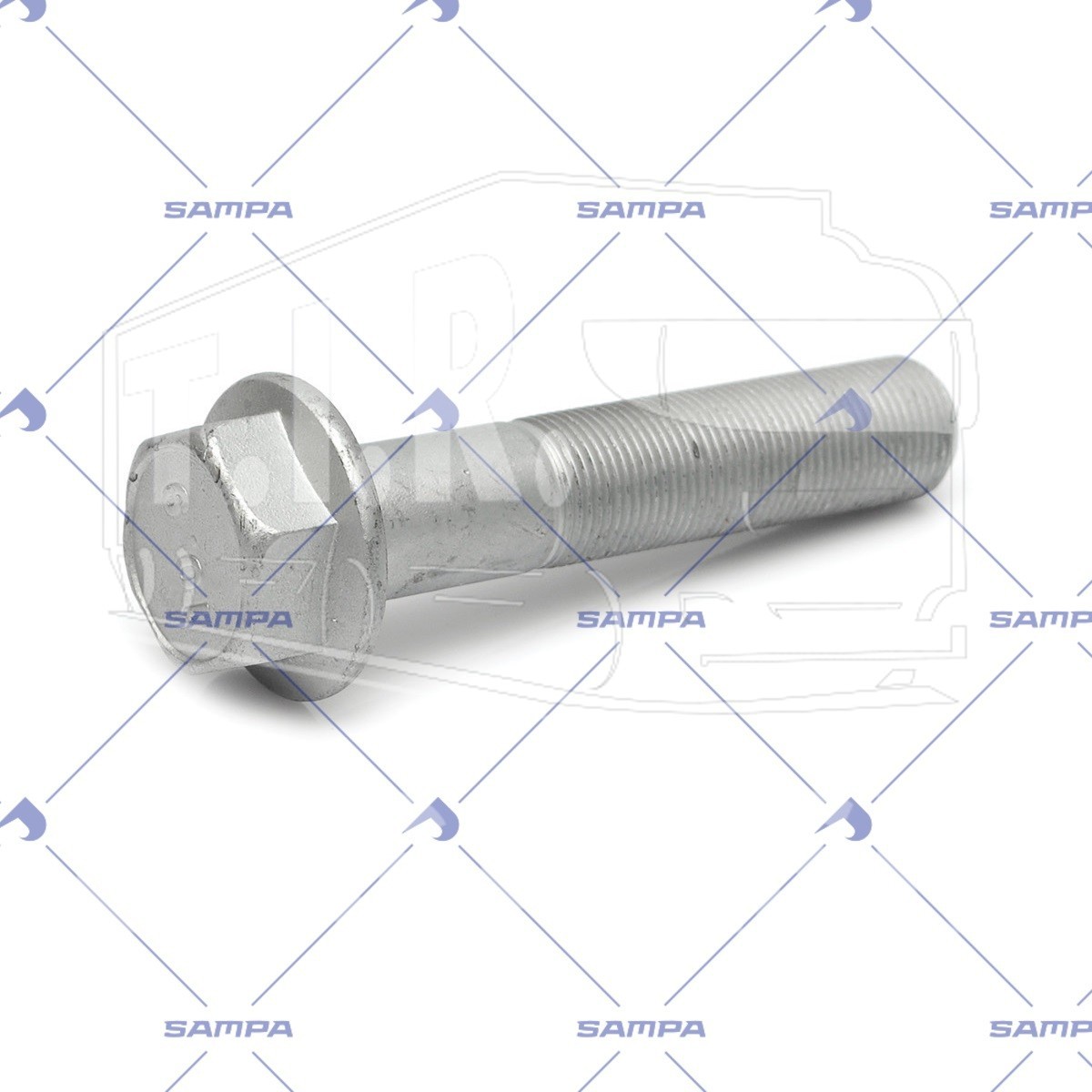 102.519, Болт М20*1.5*100 реактивной тяги — Sampa