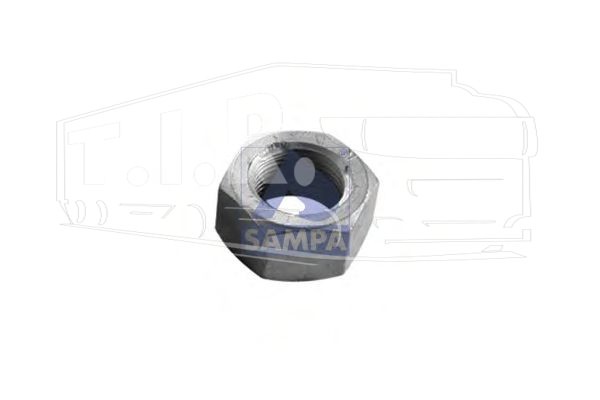 075.108, Гайка М22*1.5 H=18 SW32 — Sampa