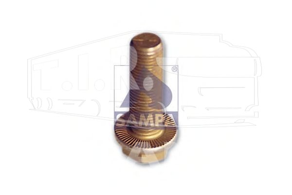 020.054, Болт кардана М14*1.5*45 (10.9) — Sampa