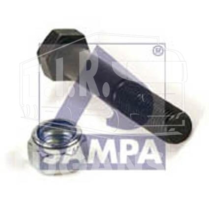 082.515, Болт амортизатора М24*3*140 с гайкой — Sampa