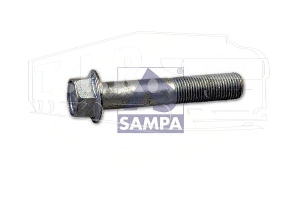 020.153, Болт М16*1.5*85 (10.9) — Sampa