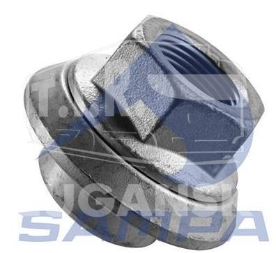 020.447, Гайка М22*1.5 для литых дисков H=39мм — Sampa