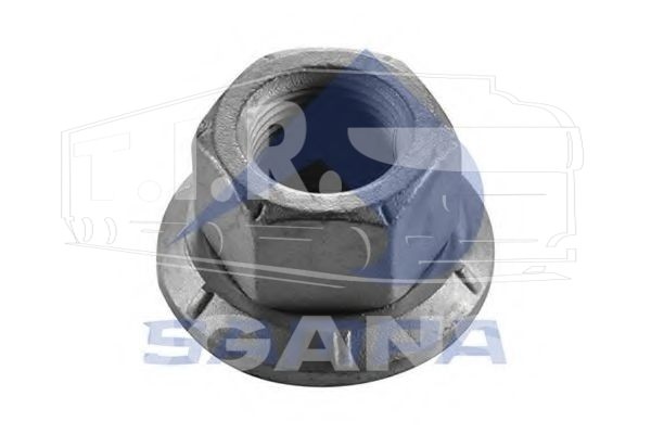 020.453, Гайка М20*1.5 колесная SW30 с юбкой — Sampa