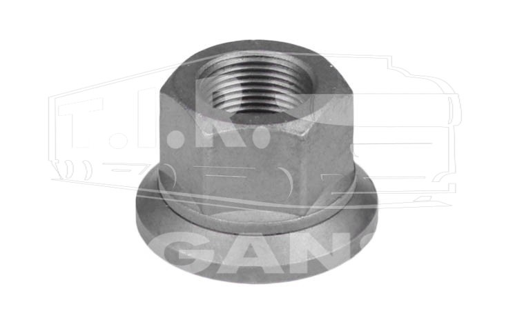 28078E, Гайка М22*1.5 колеса с юбкой SW32 H=31 — EXOVO