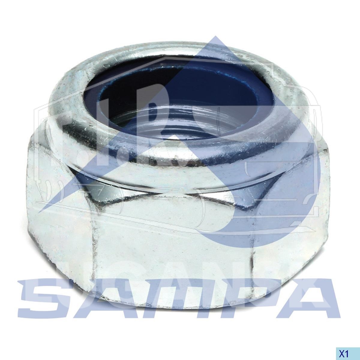 104.542, Гайка М20*2 самоконтрящ. — Sampa