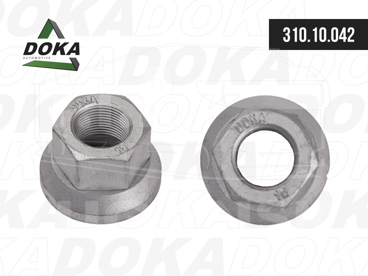 310.10.042, Гайка колесная М22*1,5xSW33 H=30мм — DOKA