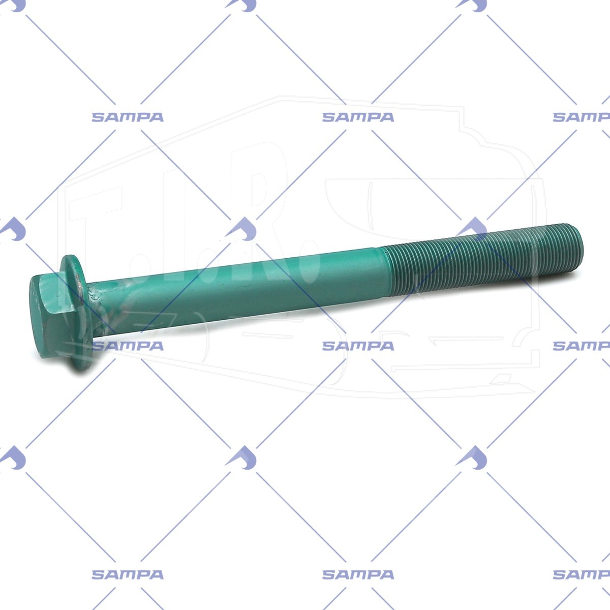 204.285, Болт М20*1.5*200 — Sampa