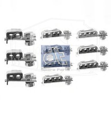 4.90780, Clamps, kit — Diesel Technic