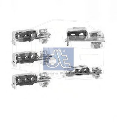 4.90781, Clamps, kit — Diesel Technic