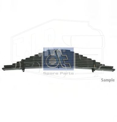6.11026, Рессора 9-ти листовая — Diesel Technic