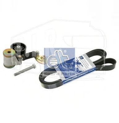 3.93000, Натяжитель ремня, в сборе, с поликлиновым ремнём — Diesel Technic