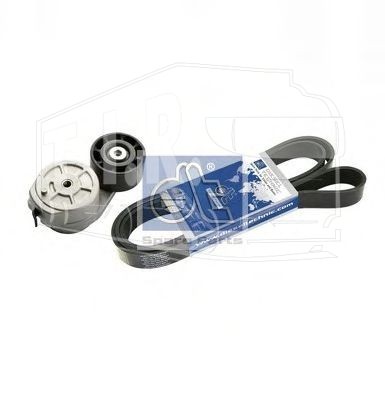 Belt tensioner, complete