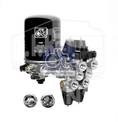 4.64408, Блок подготовки воздуха в сборе (WABCO:932 500 014 0) — Diesel Technic