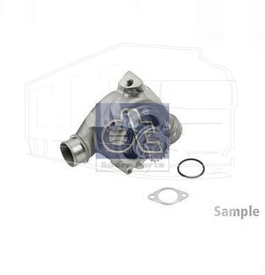 7.60016, Water pump — Diesel Technic
