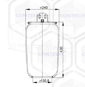 66050, Пневморессора — Contech