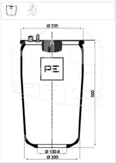084.251-70A, Пневморессора — Peters