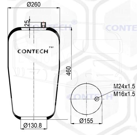 47572, Пневморессора — Contech