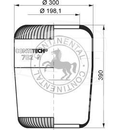 762N, Пневморессора — ContiTech