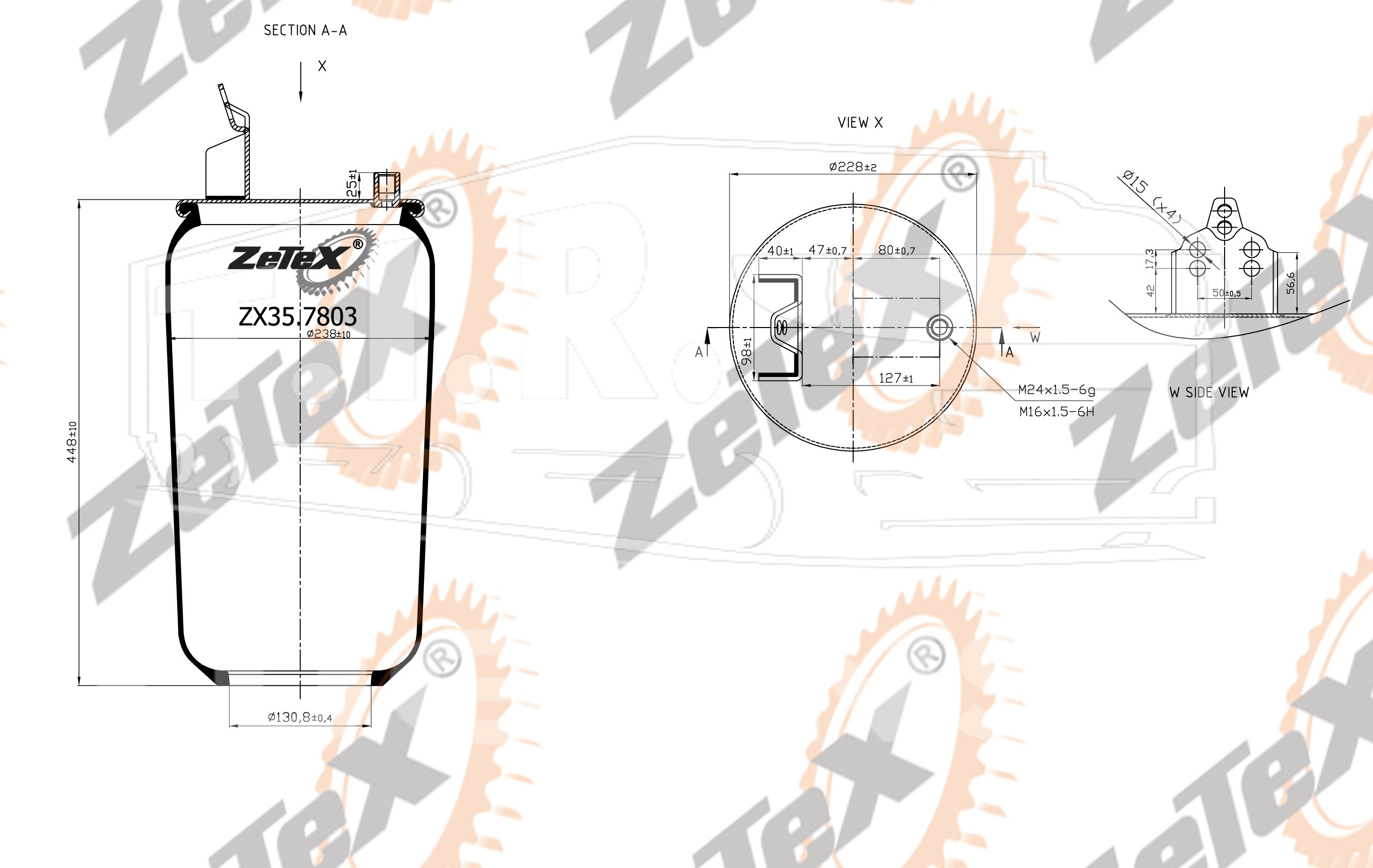 ZX35.7803, Пневморессора — ZeTeX