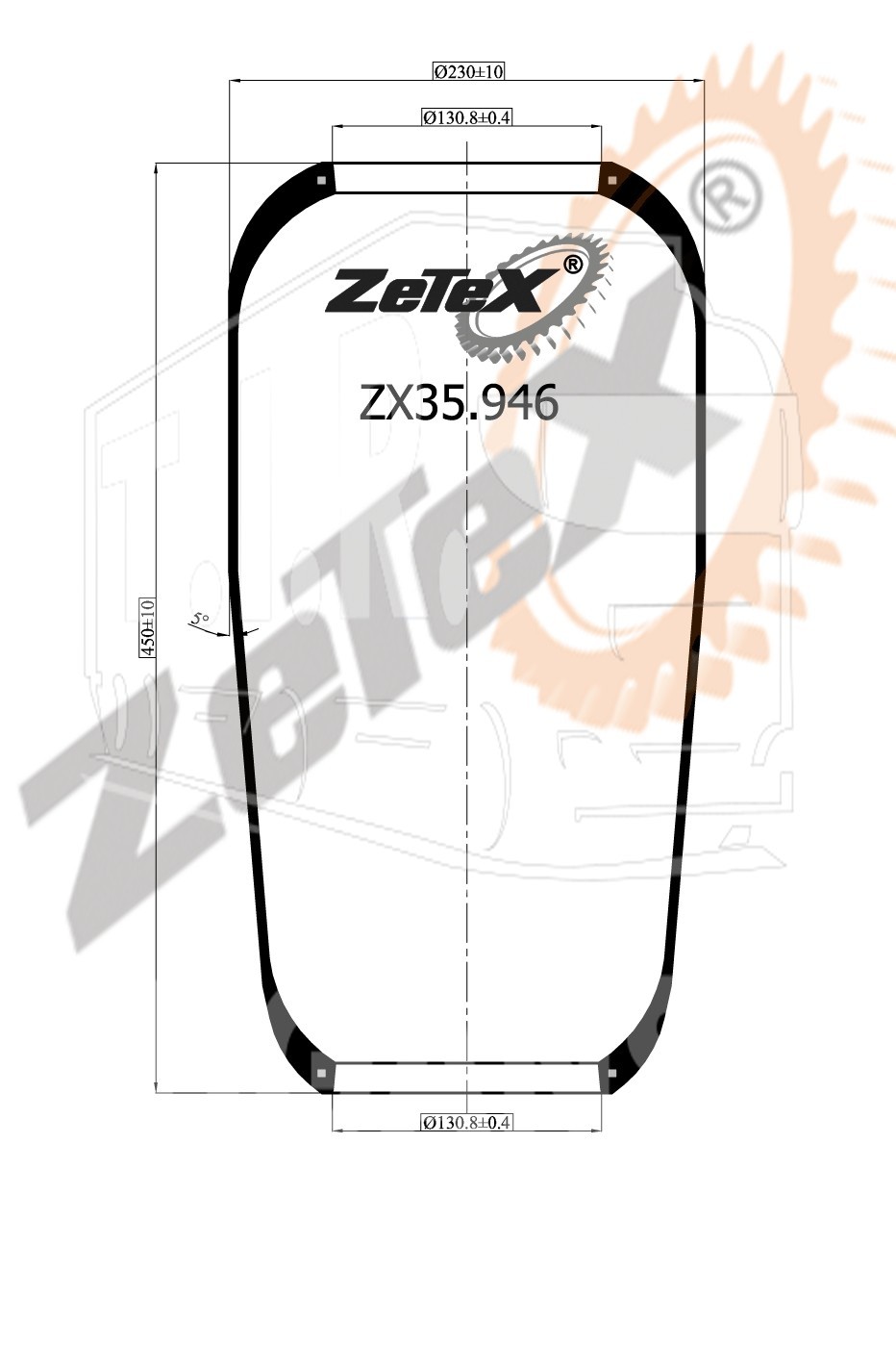 ZX35.946, Пневморессора 946N — ZeTeX