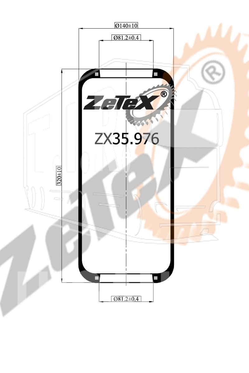 ZX35.976, Пневморессора 976N — ZeTeX