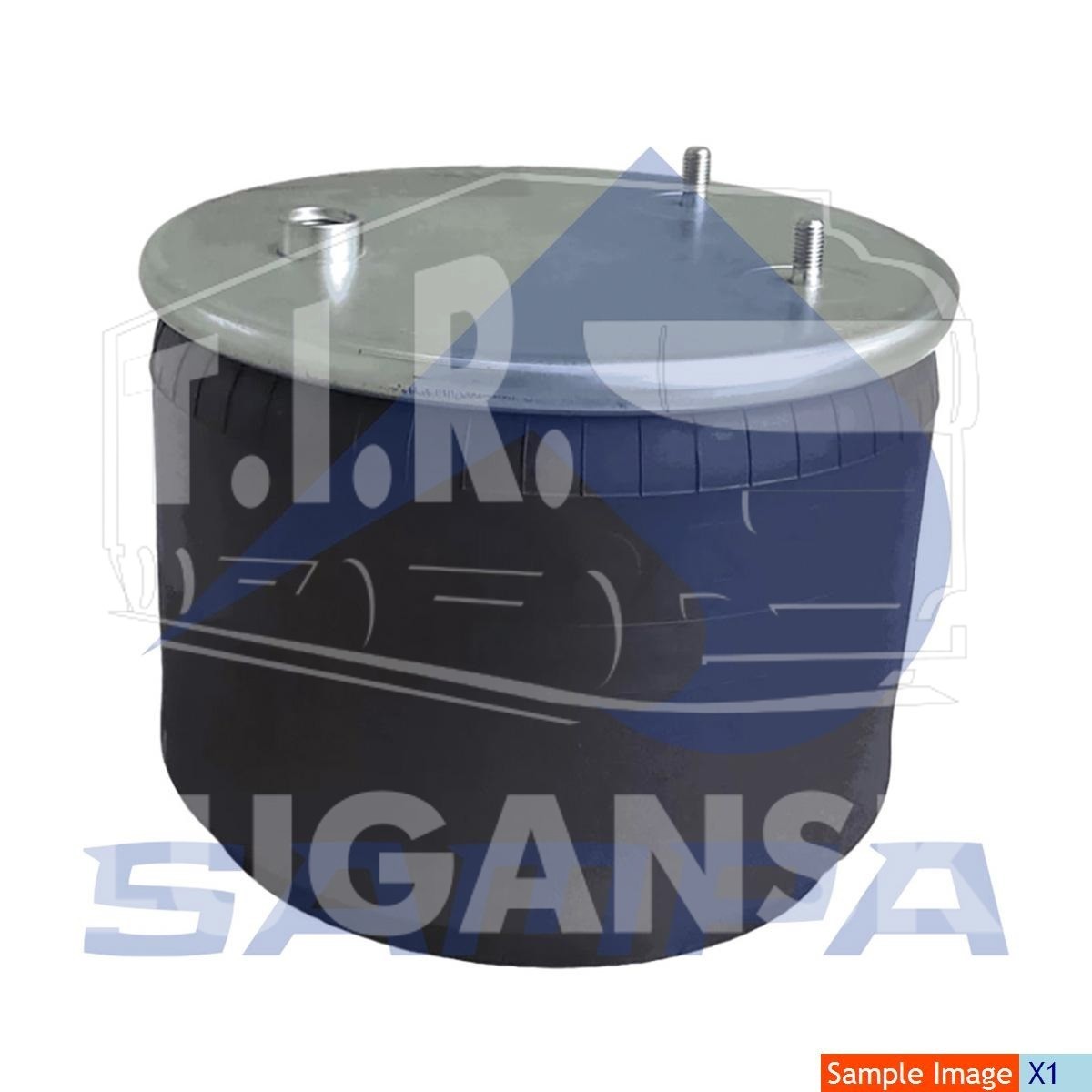 SP 556754-KP03, Пневморессора в сборе с пластиковым стак — Sampa