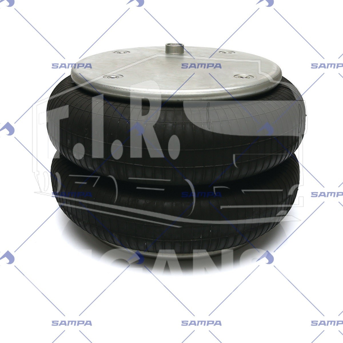 SP 55350-2P04, Пневморессора в сборе (ленивца) — Sampa