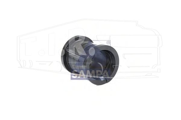 030.008, Втулка стабилизатора зад нижняя 60*74*96 — Sampa