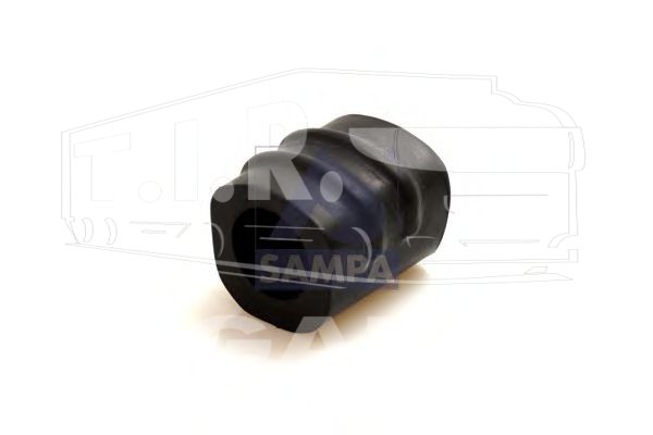 020.043, Втулка стабилизатора пер 27*40.5*50 — Sampa