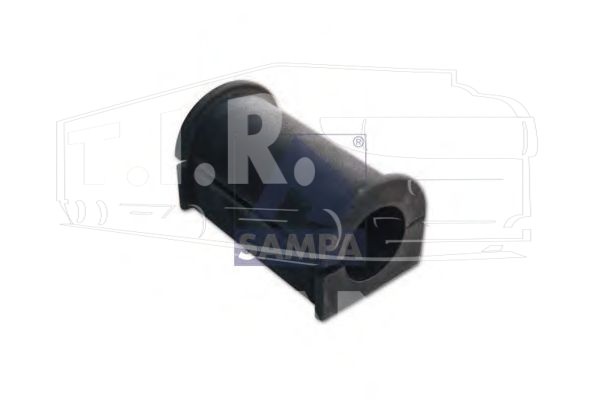 040.001, Втулка стабилизатора пер 40*57.5*120 — Sampa