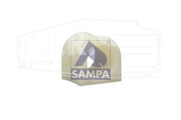 030.001, Втулка стабилизатора пер D40 — Sampa